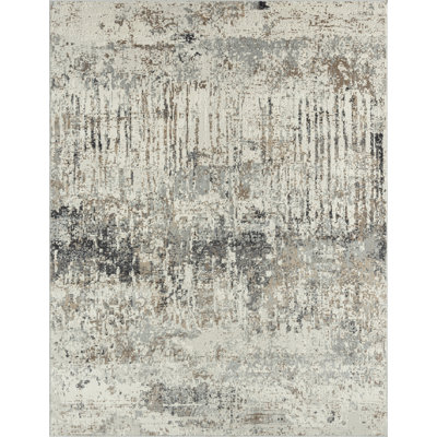 Broshous Area Rug in Gray