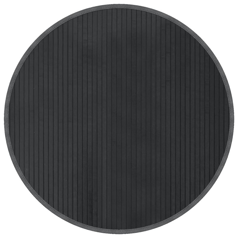 Arazia Solid Colour Area Rug, Round 80cm
