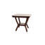 Ensemble de table de salle à manger à hauteur de comptoir formelle avec tablettes et 4 chaises d'appoint en bois massif 5 pièces