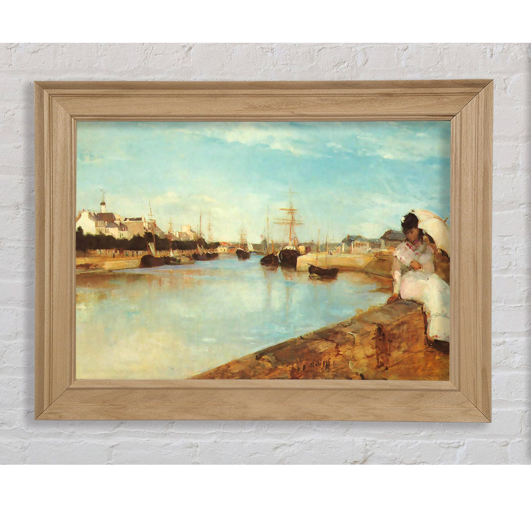 Der Hafen von Lorient von Morisot - Einzelne Bilderrahmen Kunstdrucke