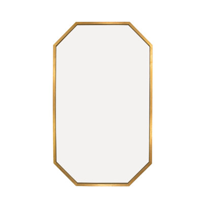 Somo Octagon Metal Wall Mirror