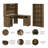 Shelonda 3 Piece Computer Desk Office Set-1575182977