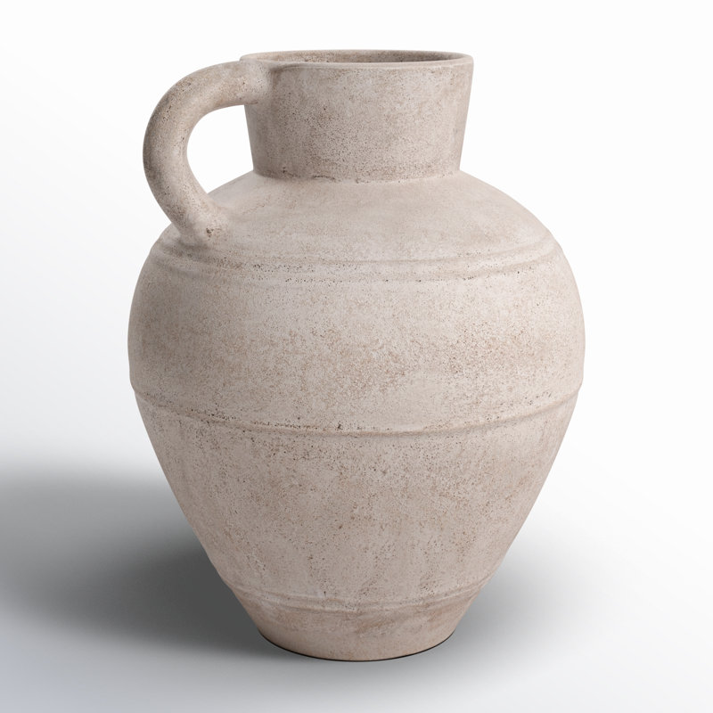 Bredon 22'' Handmade Terracotta Table Vase