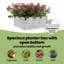 Alezander Metal Raised Flower Bed-339152255