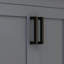 Meuble-lavabo simple 30 po avec plateau en quartz blanc Rooh-101808795-101808798