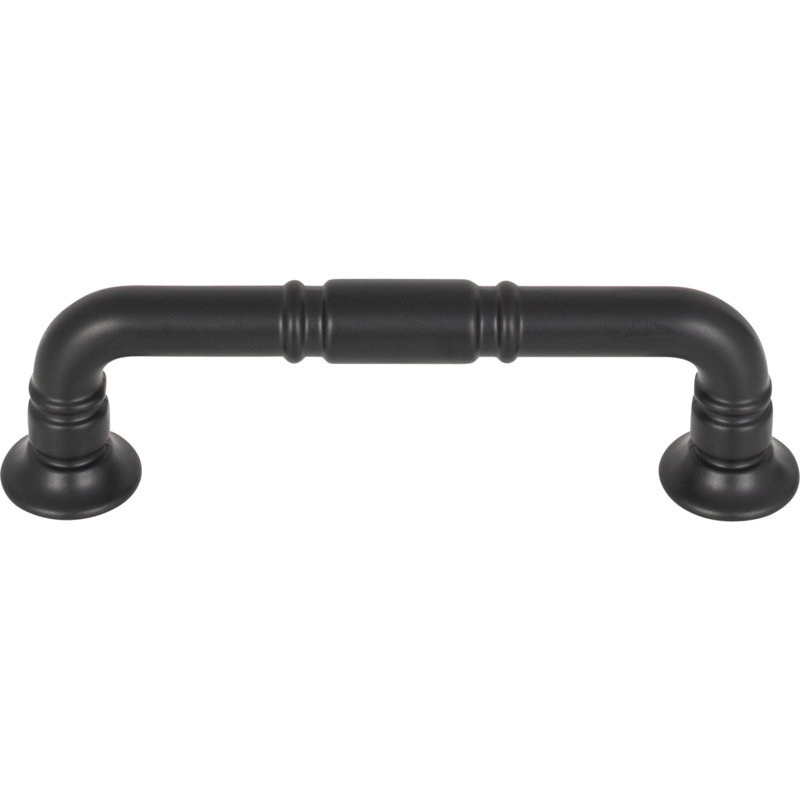 Kent Bar pull, Flat Black, 3 3/4" Center to Center