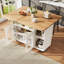 120 cm W Kitchen Island with Wheels-2133308423