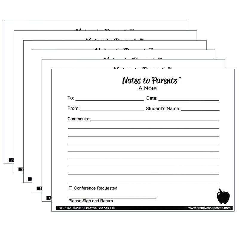Accessoire vide pour notes vierges