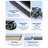 Motorized Retractable Awning with Wind/Sun Sensor, Remote Control and LED Light-113915094-113915088-113915093