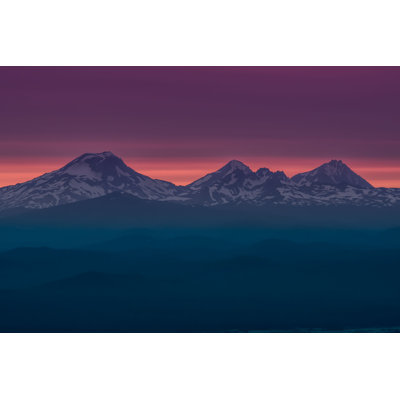 " The Three Sisters At Sunset "
