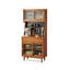 Armoire garde-manger moderne et multifonctionnelle à grande capacité