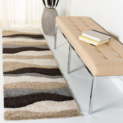 Tapis gris / noir Ashal