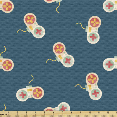 Ocasio Retro Video Games Fabric