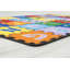 Tapis bleu / jaune Romig