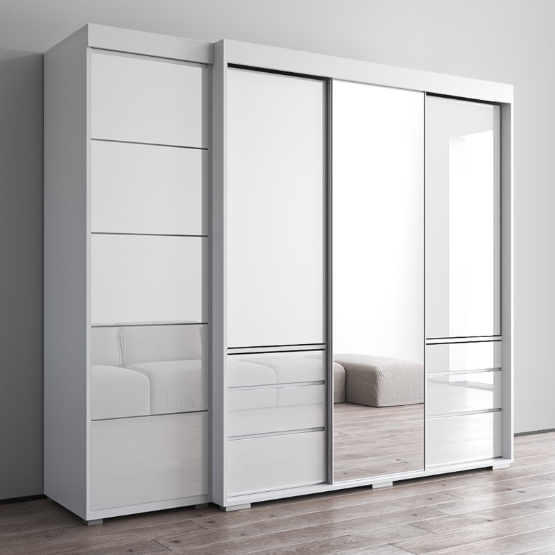 Armoire Marlize, Blanc