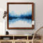 Toile encadrée avec miroir Ultramarine I-Premium - prêt à être accroché-1221398385-1221398384