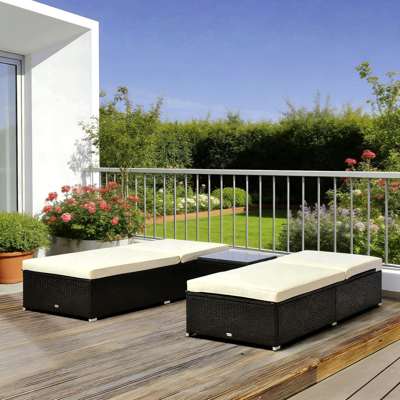 3-Piece Pool Furniture Set