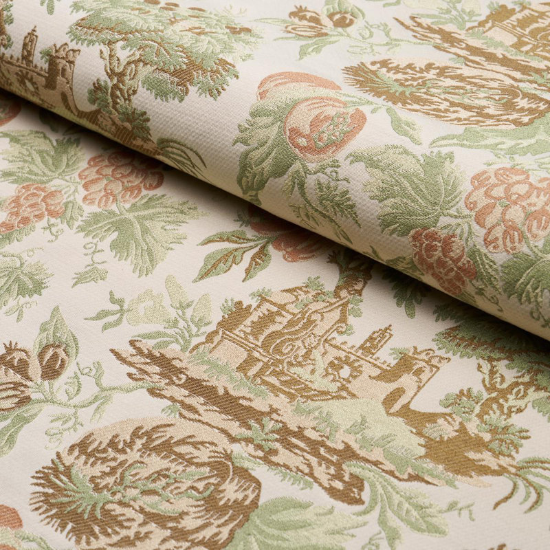 Tissu Schumacher X Timothy Corrigan Jardin De Louis, Pétale