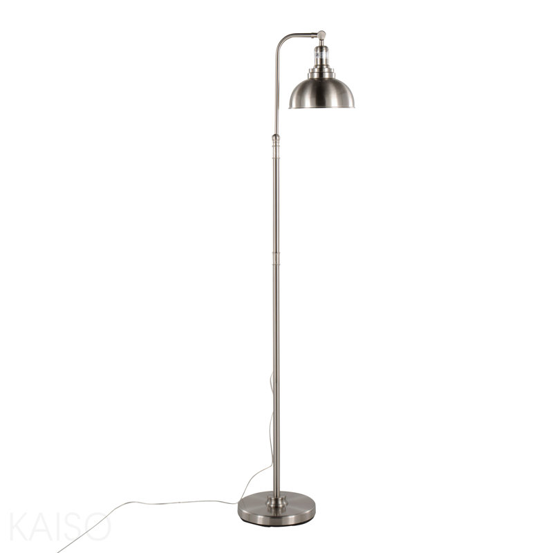Lampe sur pied en nickel