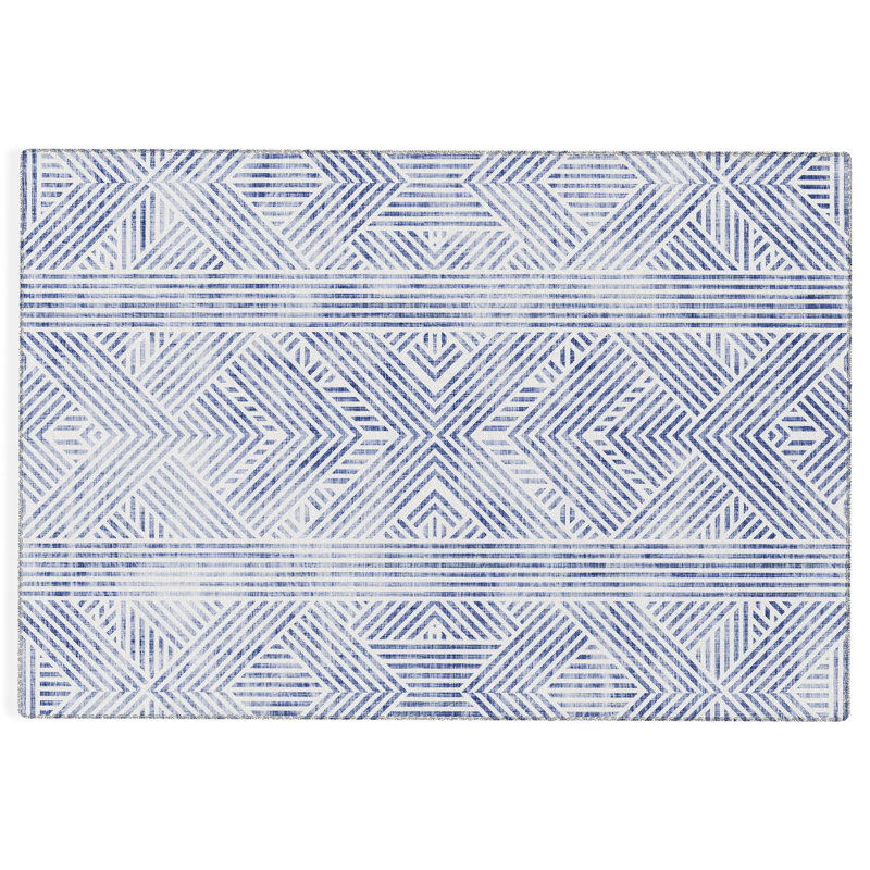 Tapis rectangulaire Laisha avec envers antidérapant, Rectangle 8 pi x 12 pi
