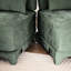 Chenille à deux places avec ergonomique, 2 coussins lombaires, structure en bois, coussins confortables, convient aux coins de lecture et aux chambres à coucher Tissu, design, base, support idéal pour différents espaces intérieurs-1220343669-1220343671