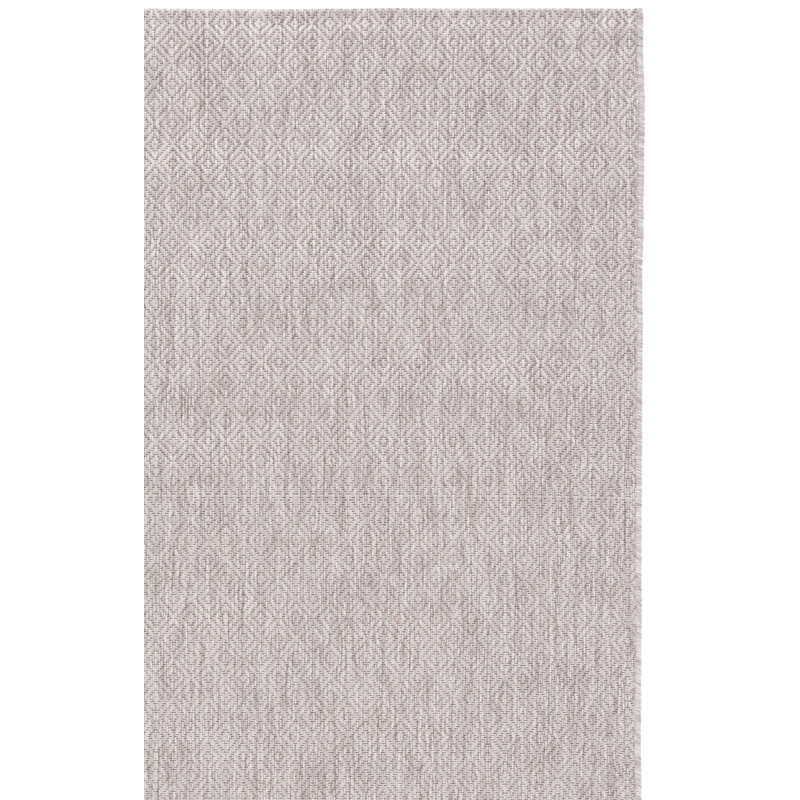 Sunaina Performance Solid Color Indoor/Outdoor Area Rug, Rectangle 5'3" x 7'7"