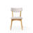 Colten 5-Piece Mid-Century Modern Rubberwood Dining Set-1248835791