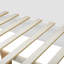 Lit plateforme en bois avec 6 tiroirs, tablettes, bureau et garde-robe-750752751