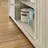 78.74" Tall Farmhouse Kitchen Pantry Storage Cabinet, Large Kitchen Hutch With Microwave Stand
