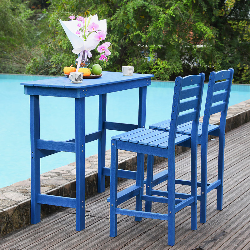 Table de bar en PEHD