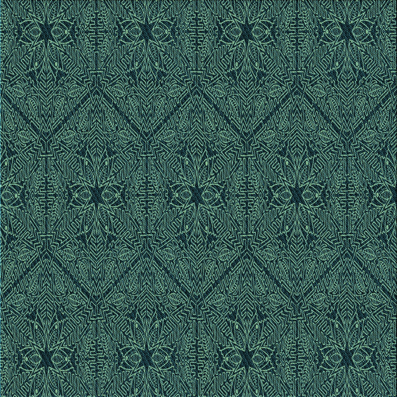 Amisha Geometric Indoor Rug, Square 7'