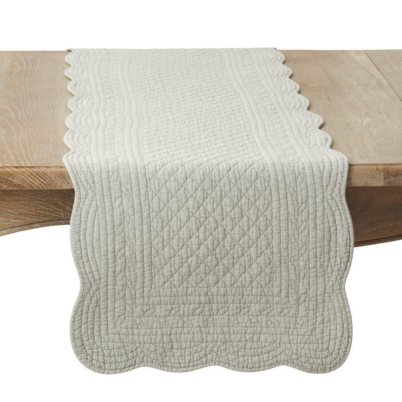 Sophisticated Quilted Table Runner, Blue