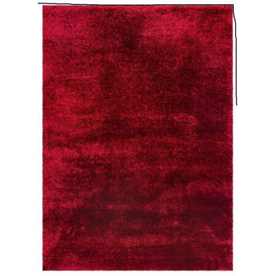 Solid Colour Shag Area Rug
