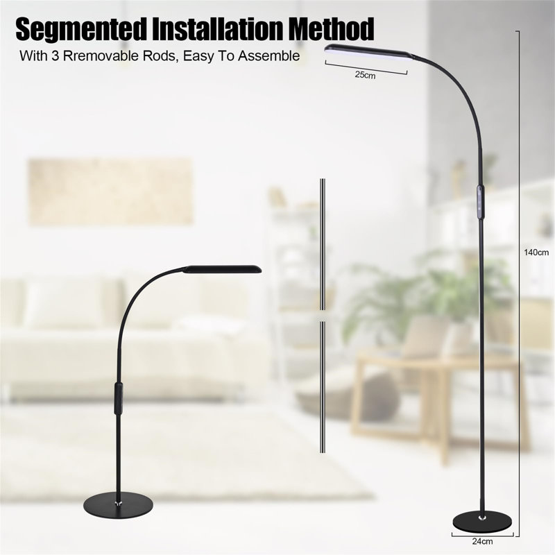 Daneille 140cm Arched Floor Lamp