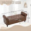 Repose-pieds avec rangement Coolmore 55,25 pouces-1943712509