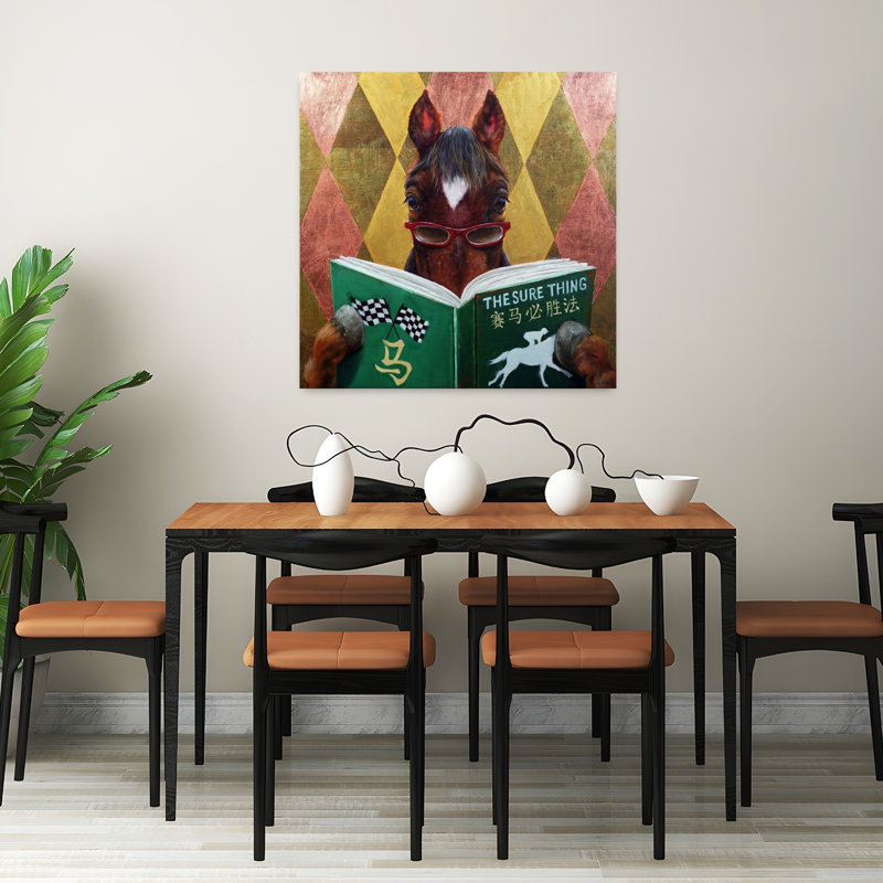 Art urbain contemporain Wise Bet, H 32 po x l 32 po
