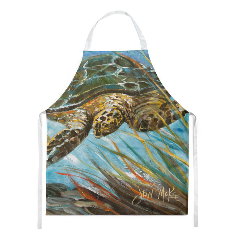 Tablier en tortue de mer loggerhead