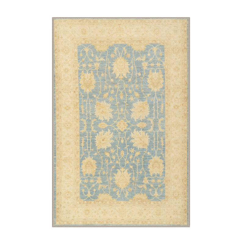 Sanchaya Floral Indoor Rug, Rectangle 4' x 6'