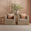 Msr Abstract Area Rug In Ivory / Grey-90584608
