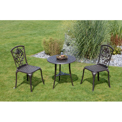 Cleaver 2 - Person Round Patio Dining Set
