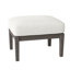 Lattice Aluminum Ottoman - Slate Grey-62363428-63361355