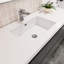 Ensemble de meuble-lavabo double mural 84 po Azden-1534811289