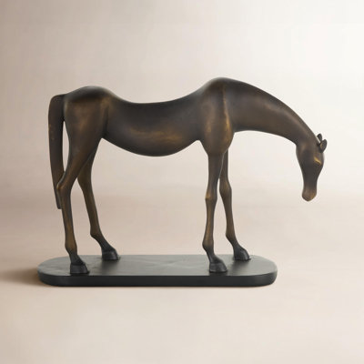 Polystone Horse Sculpture