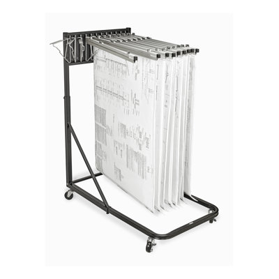 Support de rangement vertical en acier