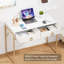 Bureau de coiffeuse avec 2 tiroirs de rangement Denerick