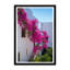 «Bougainvillea Stucco II» par Tim Klein, reproduction de photo sur papier encadrée-59234379-59234380-126347748