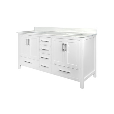 Ensemble de meuble-lavabo double 61 po Harkness