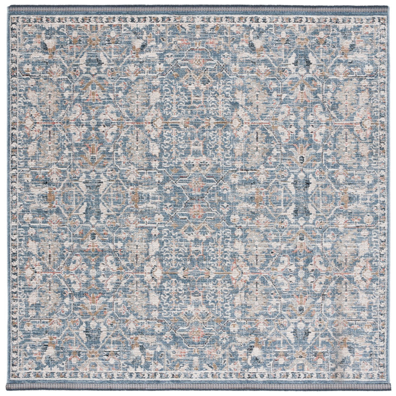 Vivaldi Performance Floral Rug, Square 6'7"