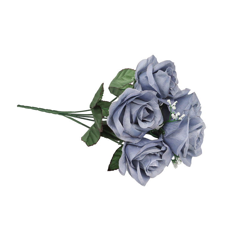 Rosier artificiel ouvert, Gris bleu