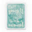 Keishawna «Mermaid», art textuel sur toile tendue-25333614